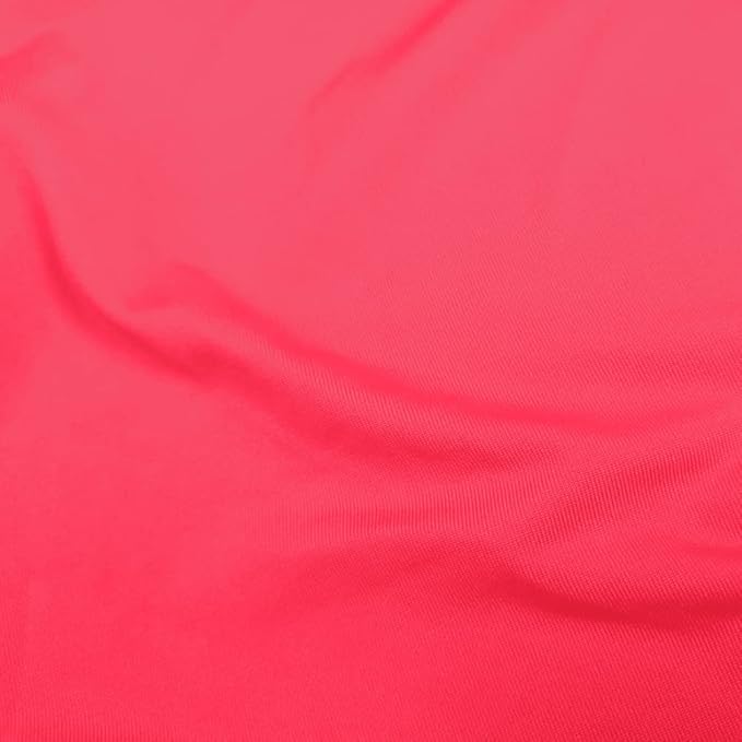 2 Pack 6FT Fuchsia Spandex Tablecloth Stretch Fitted Table Cover for Rectangular Table Event, Wedding, Banquet and Parties