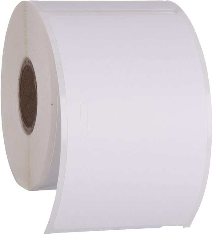 2 1/4in X 4in Name Badge Labels by Kenco Label, Compatible with Dymo 30857 (24 Pack)