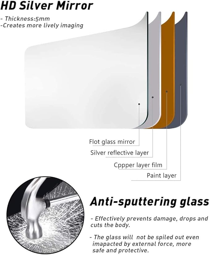 Mirror Full Length, 71"x26" Arched Full Length Mirror, Arch Mirror with Stand, Large Standing Mirrors, Oversized Full Body Mirrors with Aluminum Frame for Bedroom, Living Room (White)