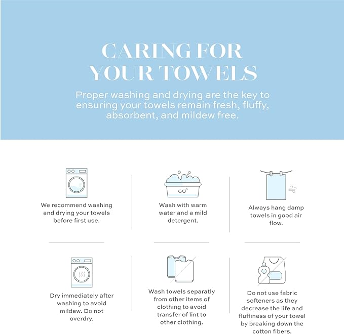 White Classic Luxury Bath Towels Set of 4 Large - 700 GSM Cotton Ultra Soft Bath Towels 27x54 | Highly Absorbent and Quick Dry | Hotel Towels for Bathroom Luxury, Plush Shower Towels, Brown