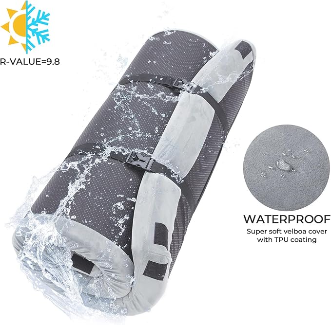 Sleeping Pad for Adults, Comfortable Thick Floor Sleeping Mats for Car Truck Tent with Removable Travel Bag