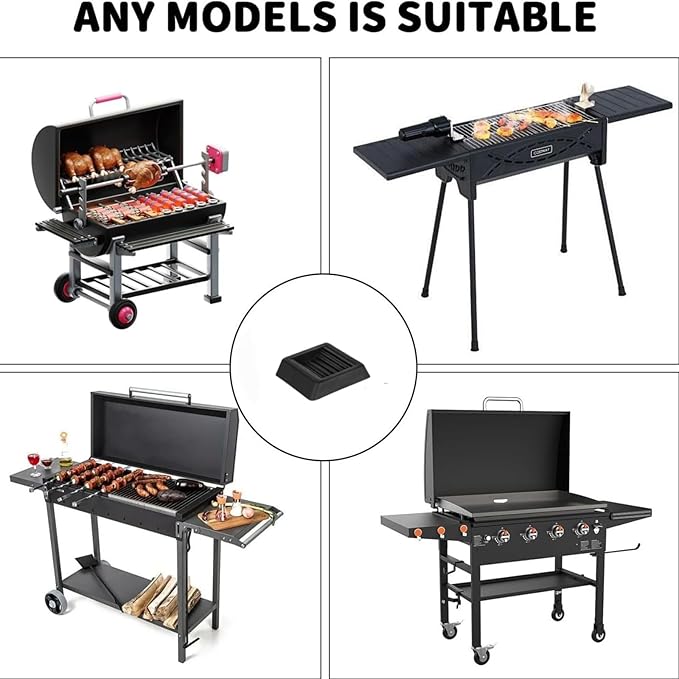 Grill Levelers,Leveling Shims Kit, Grill Leveling kit, 1/4" Griddle Leveling Shims Kit,Easy to Level, Keep The Flat Top Grill Level and Stable(4PCS)
