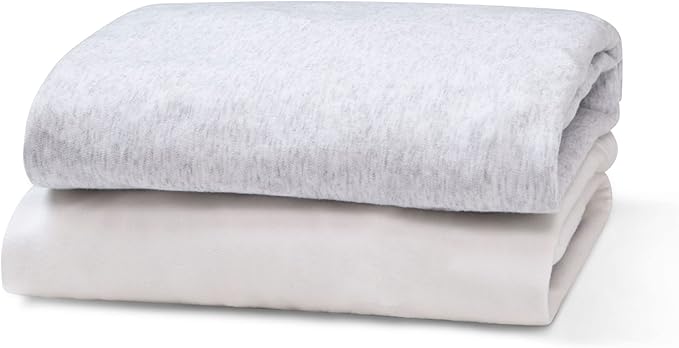 Delta Children Sloane Crib 7-Piece Baby Nursery Furniture Set–Includes: Convertible Crib, Dresser, Changing Top, Crib Mattress, Fitted Sheets, Toddler Guardrail & Changing Pad, White w/Melted Bronze