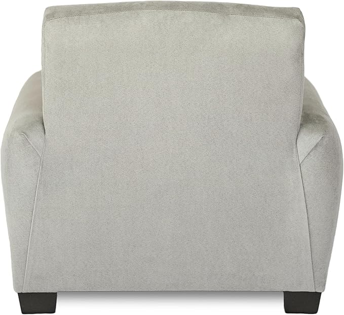 Kid Rocking Chair for Toddlers, Child Chair for Little Kids, Upholstered Toddler Armchair for Children, Comfy and Cute Little Kid Chairs (Legs, Grey)