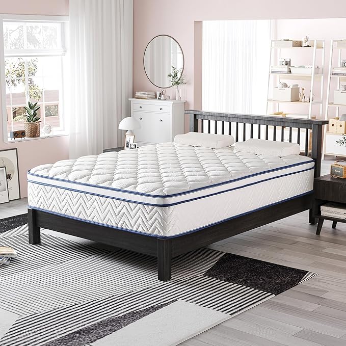 Mattress Memory Foam Hybrid Mattress in a Box (14 Inch, King)
