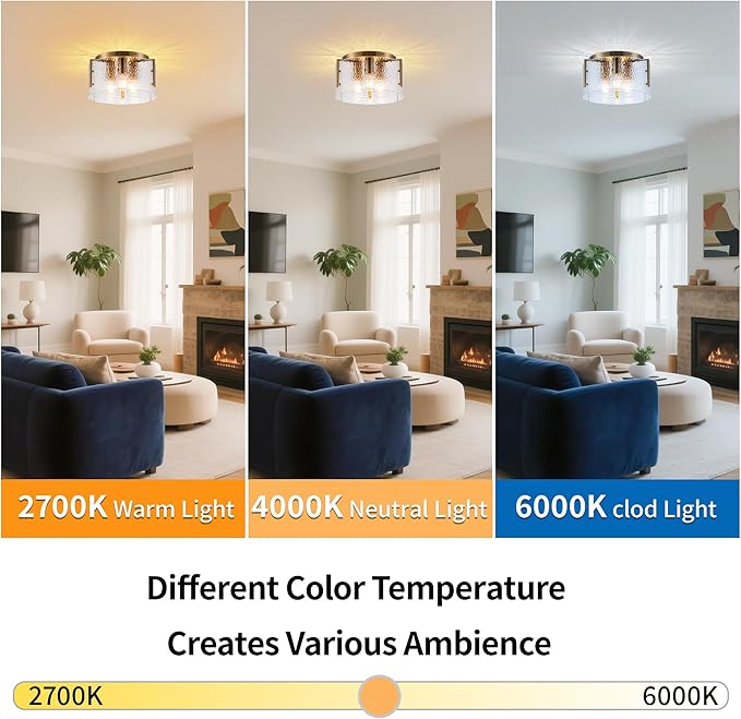 MAYNA Modern Gold Ceiling Light Fixture, 3-Light Hallway Light Fixtures Ceiling Mount, Dimmable Foyer Kitchen Lighting Fixtures for Bedroom Bathroom Dining Room Laundry Room Entryway