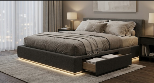 The Perfect Combination of Style, Storage, and Comfort: A Bed Frame Designed for Modern Living
