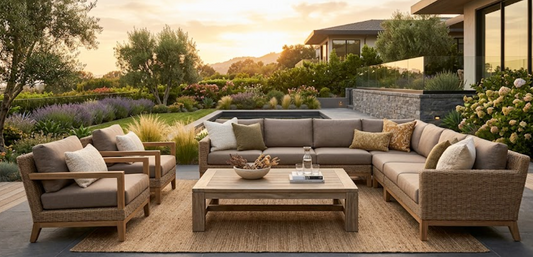 Outdoor Patio Furniture Turns Your Backyard Into an Outdoor Living Room
