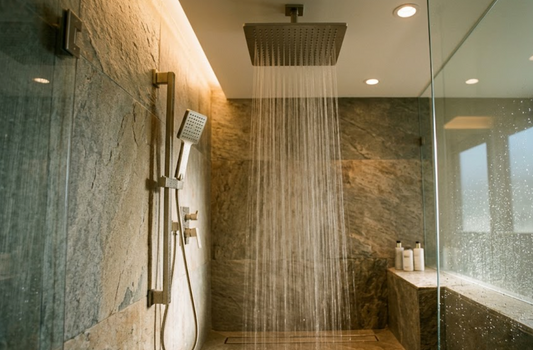 Elevate Your Bathroom with a Rainfall Shower System
