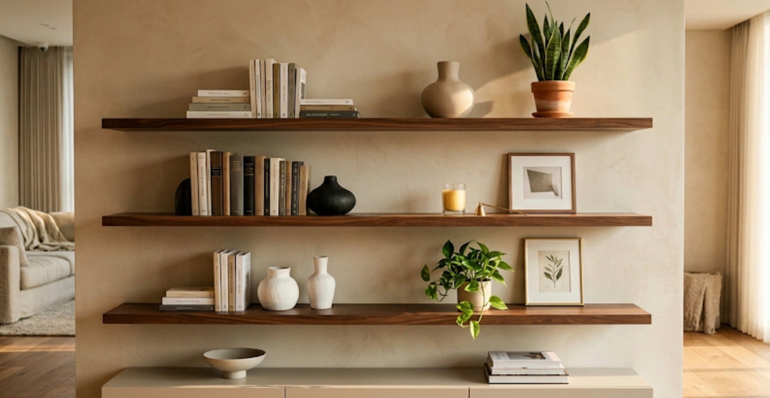 Why Floating Shelves Are the Secret to a Stylish and Organized Home