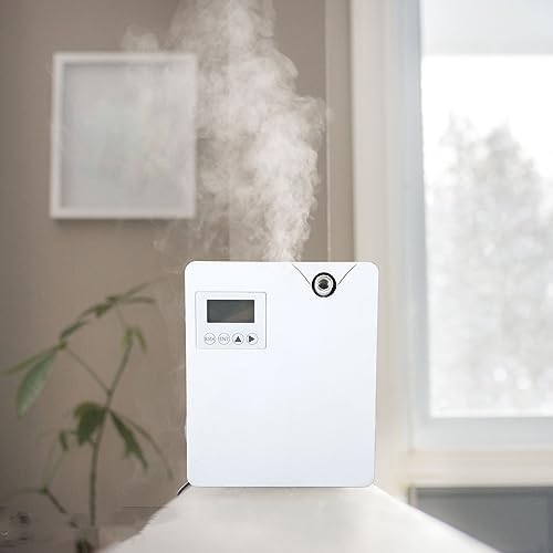 Essential Oil Diffuser and Humidifier with Atomization Technology, Large Coverage Area, Low Noise, ABS Material, US Plug