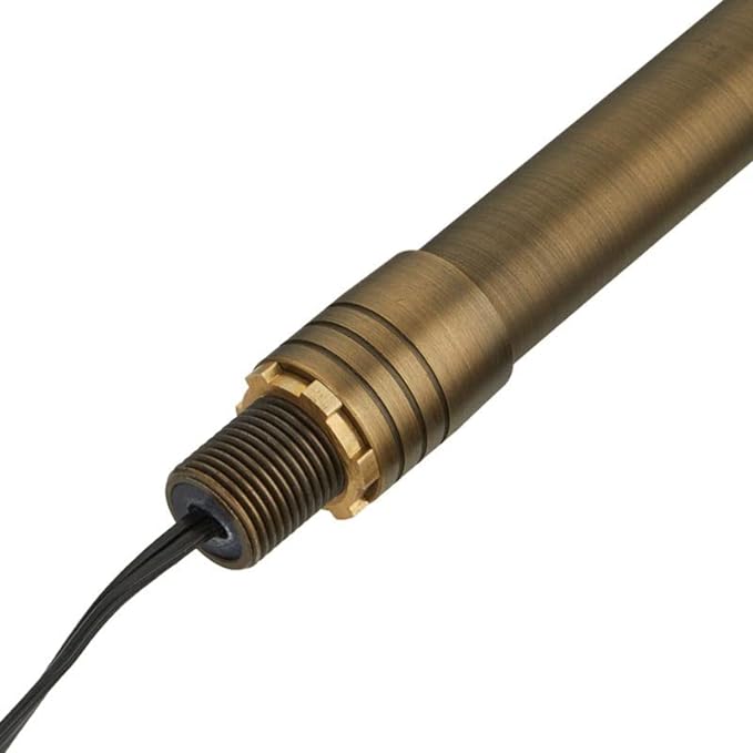 VOLT 15-Pack 12V Cast Brass Max Spread Path Lights (9" Shade, 25" Tall) with 3W 2700K Warm White G4 LED Bulbs for Low Voltage Landscape Lighting on Outdoor Pathway, Walkway, Garden, Driveway or Patio