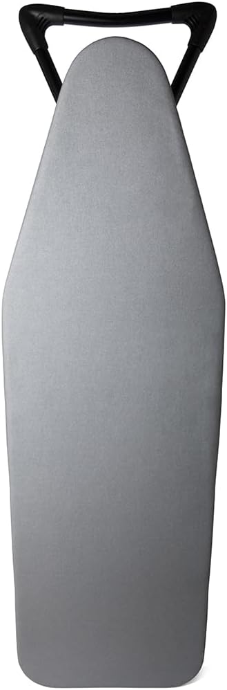 TIVIT Ironing Board Cover Compatible with Minky Ironing Board, Alumitek Top Coating, Scorch Resistant, Thick Padding, 3 Fastener Straps, Pull Bungee, 48x15, Made in Italy
