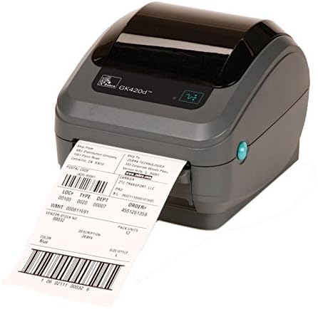 RBHK 40 Rolls 4x6 Direct Thermal Labels for Zebra Printer, 250 Blank Shipping Labels per Roll (40 Rolls)