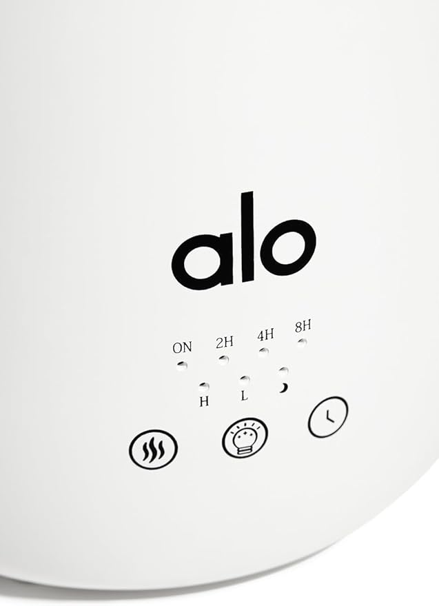Alo Aura Diffuser + Sleep & Downshift Essential Oil - Curated Blend - Unwind and Settle The Mind - Therapeutic Grade