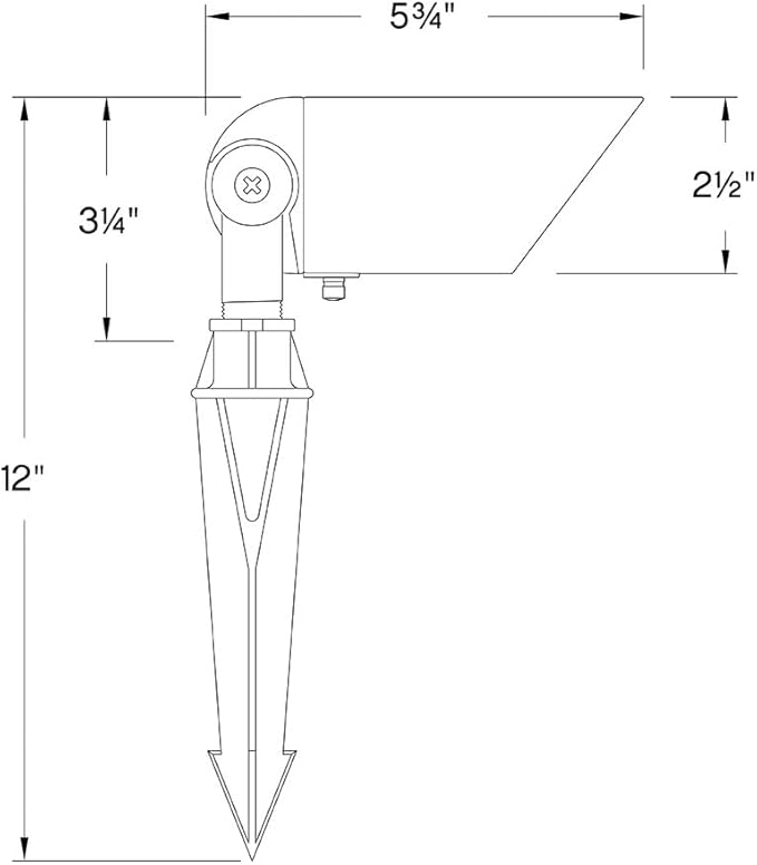 Hinkley Landscape Lighting 1536TXB-LL Spot Light - 4w MR16 LED Blub Included, 12v - Textured Brown Clear Lens