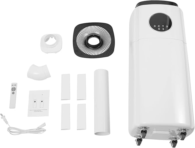 5.5Gal/21L Large Humidifiers, Quiet Whole House Humidifier for 3000 sq.ft, Cool Mist Top Fill Humidifier with 3 Mist Levels, Extension Tube, 2000ML/H Dual 360° Nozzles, Wheels & Remote Control
