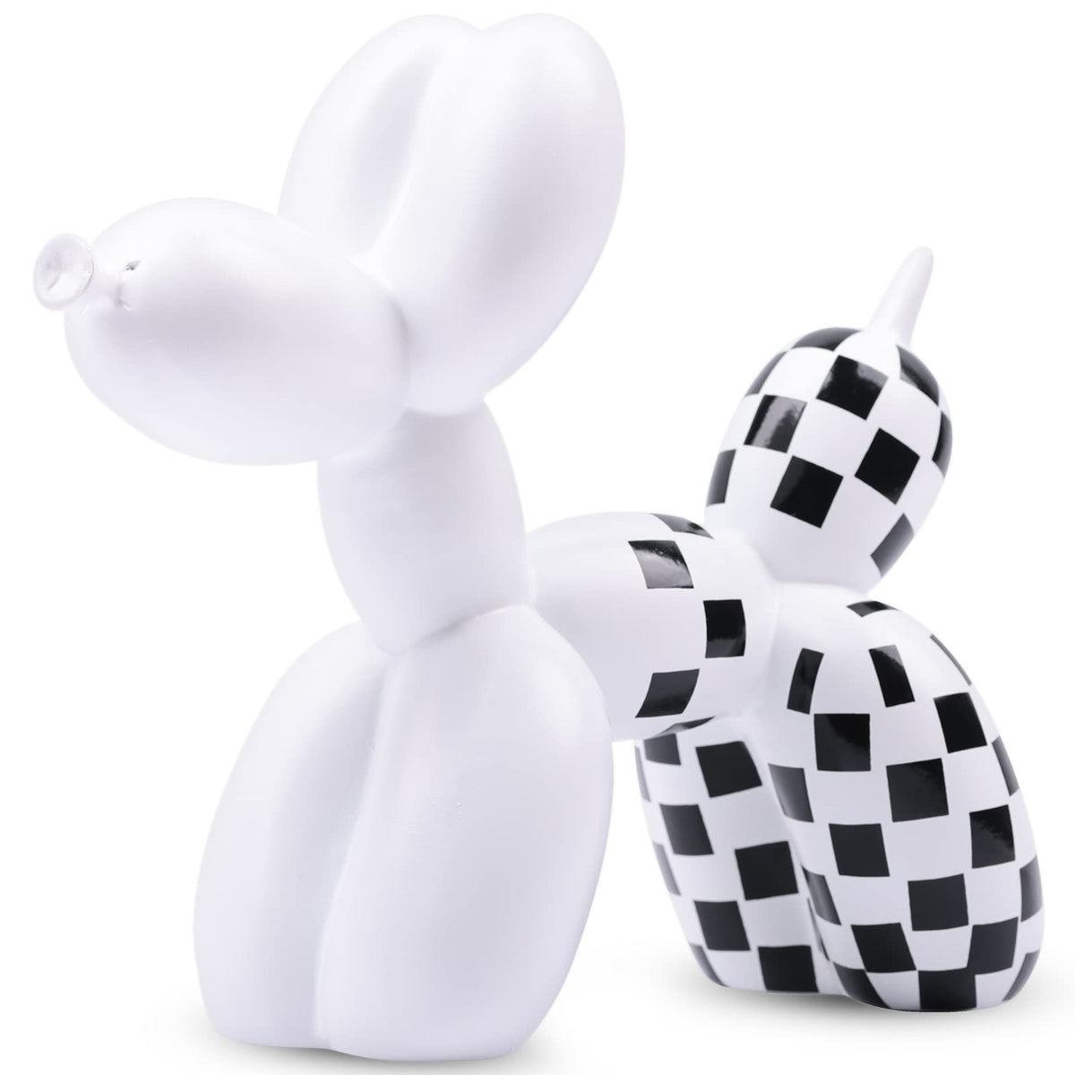 XIAOMAGG Creative Balloon Dog Sculpture Modern Home Decoration Trendy Animal Art Ornaments Collection Figurine Bedroom Living Room Office Desktop Resin Decors
