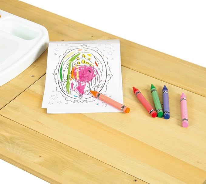 TP Toys Multi-Activity Table: Sand, Water, Crafts & More (2-6 yrs)