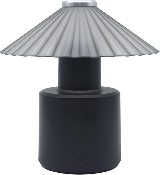 LED Night Light – Touch Dimmable Portable Table Lamp, Soft Warm Light, for Bedroom, Kids Room, Desk – Minimalist Nordic Style Gift – Black