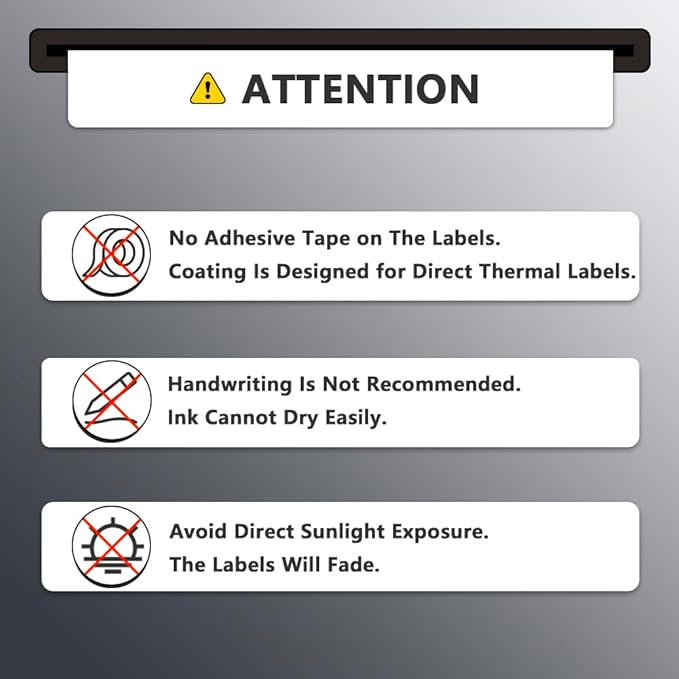 BETCKEY - 2.25" x 4" (57 mm x 102 mm) Multipurpose & Shipping Labels Compatible with Zebra & Rollo Label Printer,Premium Adhesive & Perforated [6 Rolls, 2100 Labels]