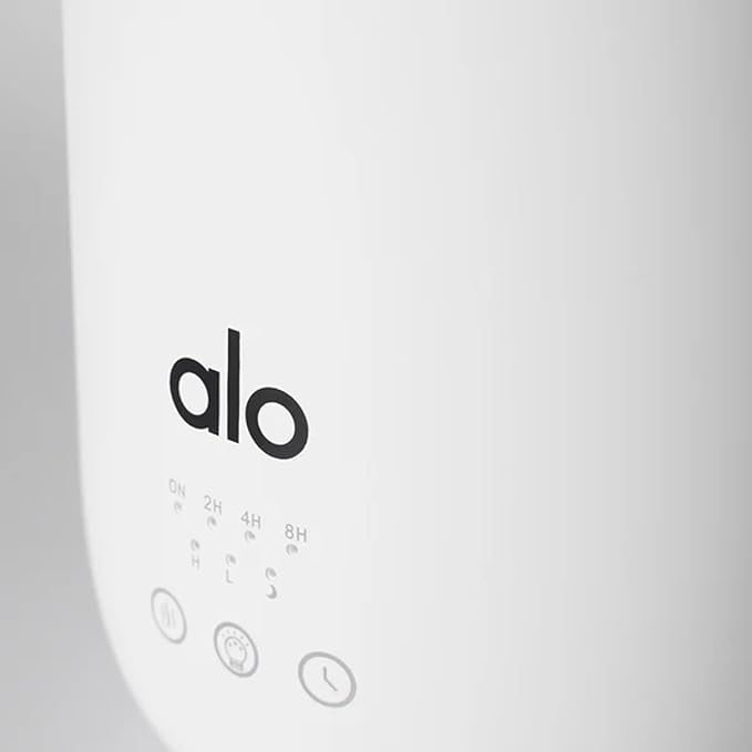 Alo Aura Diffuser + Uplift & Reset Essential Oil - Citrus - Purifies Energy and Promotes Deep, Healing Breaths - Therapeutic Grade