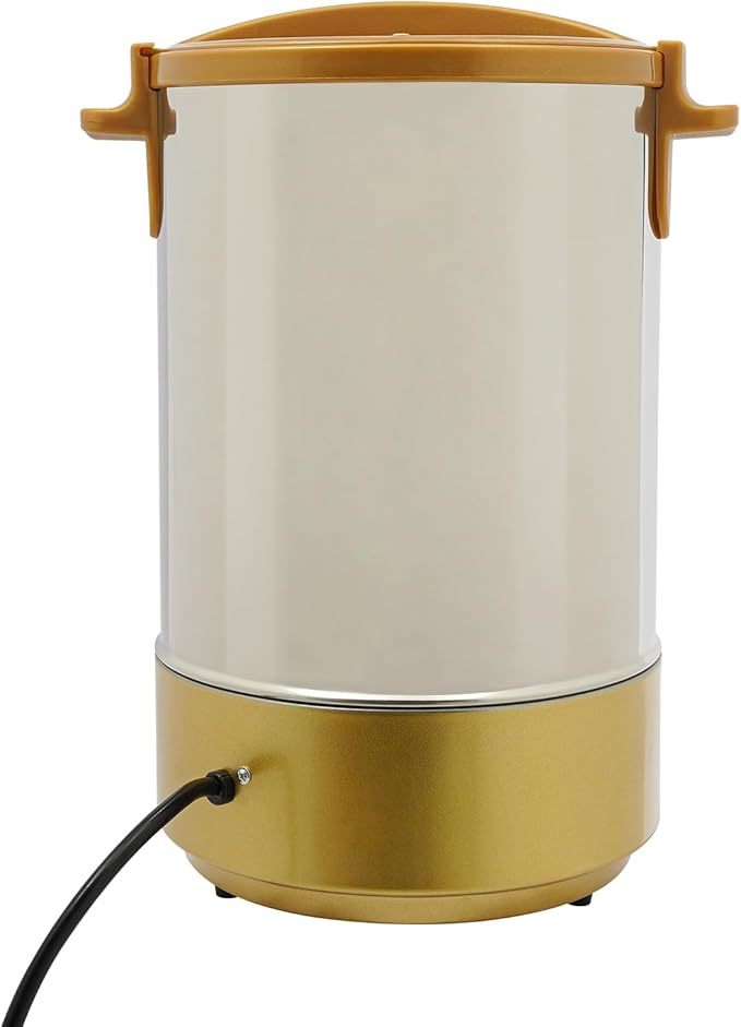 Electric Hot Water Dispenser 90 Cups Commercial Coffee Percolator & Beverage Dispenser w/Temperature Control, Stainless Steel Coffee Urn for Coffee & Tea