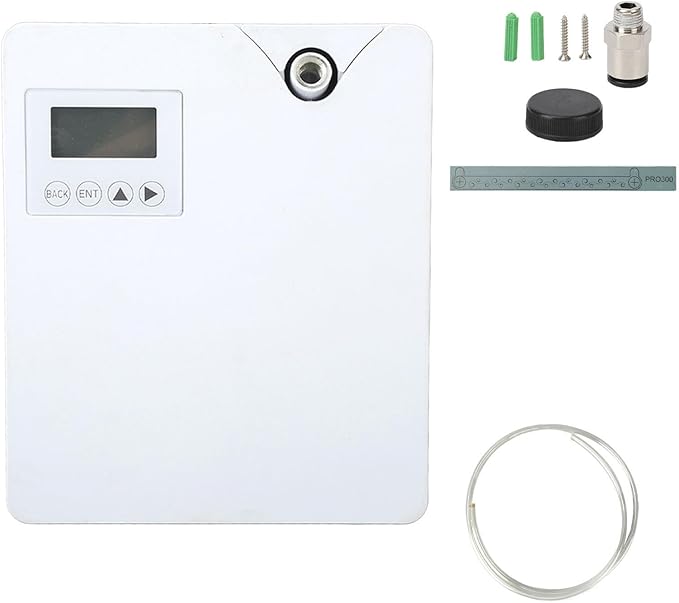 Essential Oil Diffuser and Humidifier with Atomization Technology, Large Coverage Area, Low Noise, ABS Material, US Plug