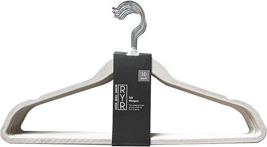 30 Pack Velvet Hangers - Non-Slip and Space-Saving Closet Organizers - Durable Soft-Touch, White Hangers for Clothes, Coats, and Wardrobe Essentials Luxury, Ganchos De Ropa, Gift