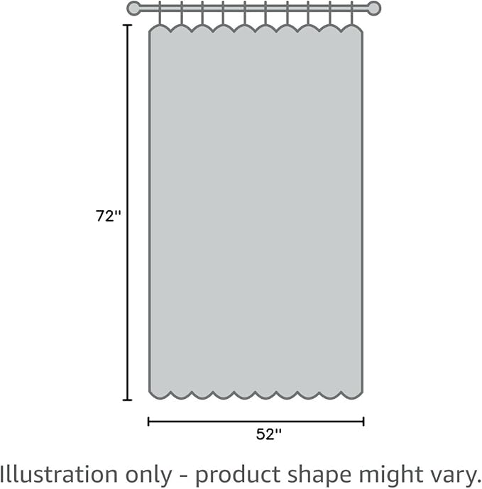 H.VERSAILTEX 100% Blackout Curtains for Bedroom Thermal Insulated Linen Textured Curtains Heat and Full Light Blocking Drapes Living Room Curtains 2 Panel Sets, Glacier Gray, 52x72 Inch