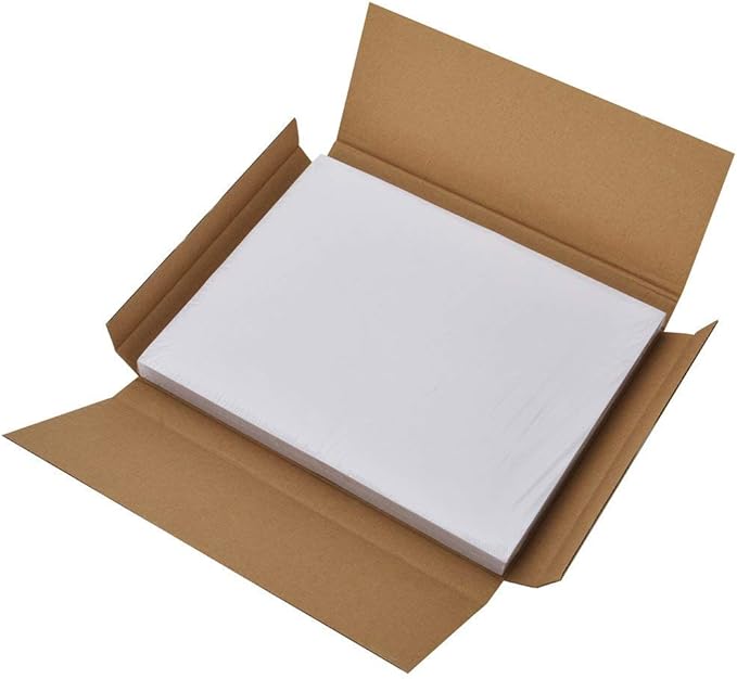 8.5 x 5.5 Inches Half Sheet Self Adhesive Shipping Address Labels for Laser and Inkjet Printer, Rounded Corner (5000 Sheets, 10000 Labels)