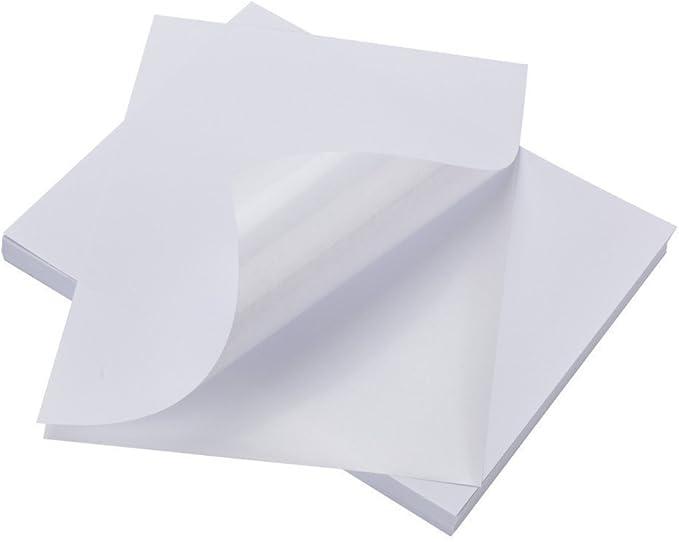 9527 Product Full Sheet Shipping Labels, 8-1/2" x 11" Blank White Sticker Paper, Self Adhesive Address Labels for Laser/Inkjet Printers, 5000 Labels