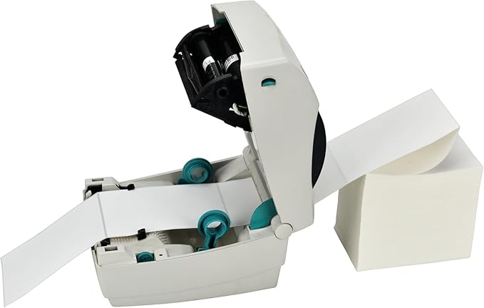 Direct Thermal Shipping Labels 4" x 6" Fanfold 6000 Label Compatible, with DYMO Label Writer Rollo & Zebra with Perforated line for Thermal Printers Labels Commercial Grade Labels (1 Case)
