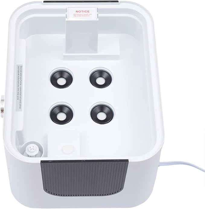 Industrial Ultrasonic Humidifier, 23.8L/6.29Gal Commercial Automatic Humidifier for 1614-2153ft² Rooms, 2000ml/h Mist Output, Fruits and Vegetables Preservation Sprayer