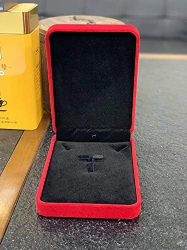 Wedding Jewelry Sets Velvet Box Necklace Earring Ring Display Case Storage Holder (Red)