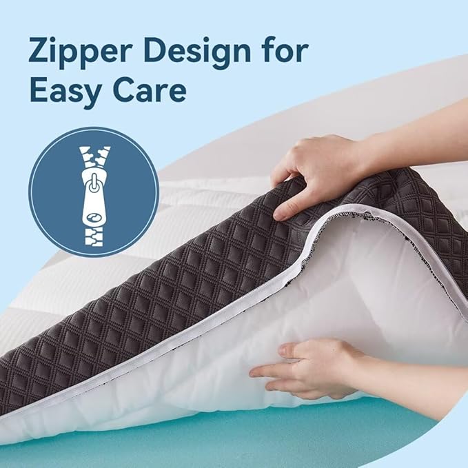 5 inch Twin Size Memory Foam Mattress in a Box – Cooling Gel‑Infused Foam, Pressure‑Relief Comfort, Fiberglass-Free, CertiPUR‑US® Certified