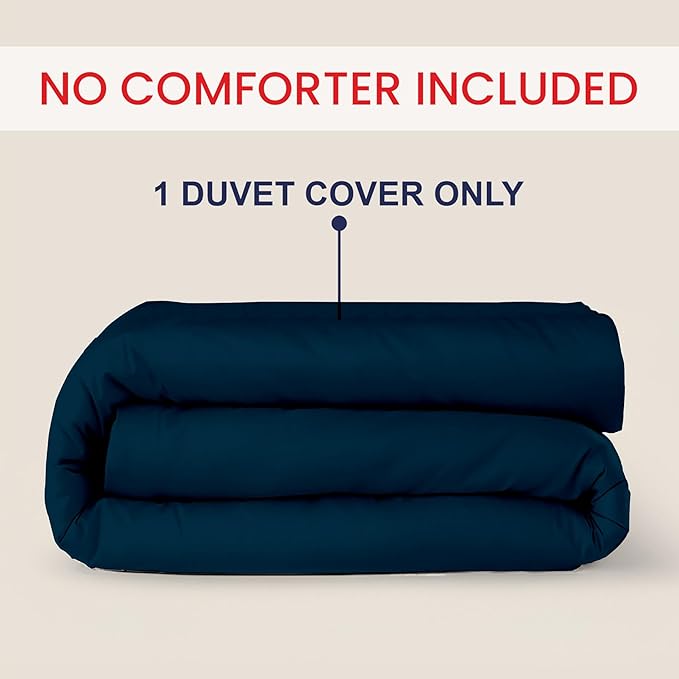 Kotton Culture 1 Pc Twin Size Duvet Cover Only -100% Egyptian Cotton Sateen 600 TC Ultra Soft Premium Durable Comforter Cover Zipper Closure & Corner Ties (Green Teal, Twin/Twin XL 68" X 90")