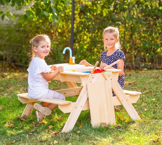 TP Toys Multi-Activity Table: Sand, Water, Crafts & More (2-6 yrs)