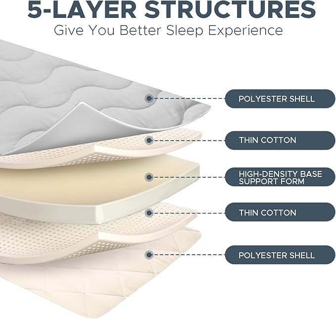 Japanese Floor Mattress, 100% High Density Comfortable Foam, 4" Thicken Grey Foldable Mattress Tatami Mat Sleeping Pad, Ideal for Comfort and Support, Kids Floor Lounger Pillow Bed Sofa (Queen）