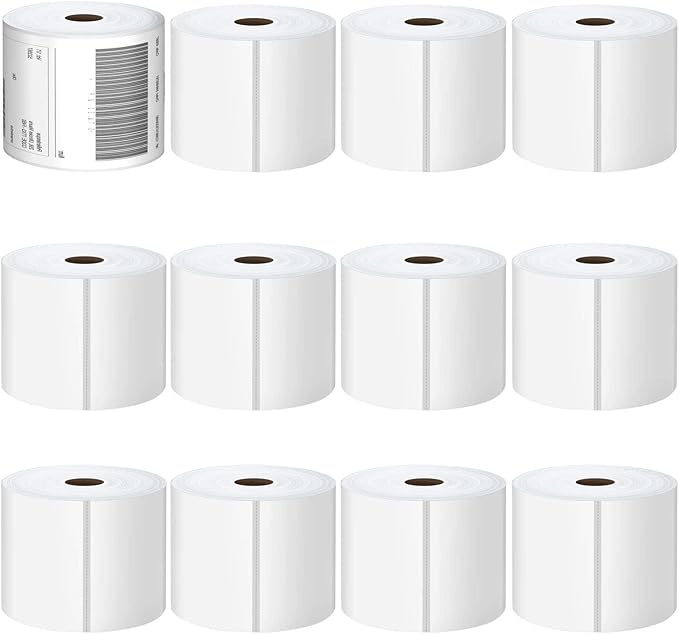 Direct Thermal Labels 4x6-450 Labels/Roll, Thermal Shipping Labels for Zebra 2844 ZP-450 ZP-500 ZP-505,40 Rolls,18000 Labels(NOT for DYMO)