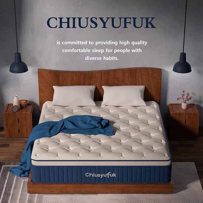 Twin Mattress,10 inch Twin Size Mattress,Hybrid mattresses,Single,Gel Memory Foam Individually Wrapped Pocket Coils Innerspring Pressure Relief,Soft,CertiPUR-US Certified,Fiberglass-Free,