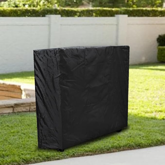 CT Copper Tailor Outdoor Kitchen Corner Cabinet Cover Black, Heavy duty Waterproof 600D Oxford