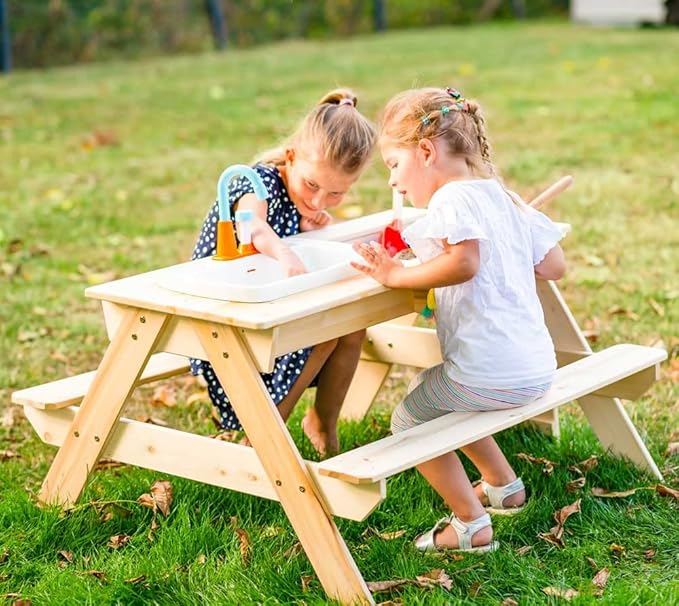 TP Toys Multi-Activity Table: Sand, Water, Crafts & More (2-6 yrs)