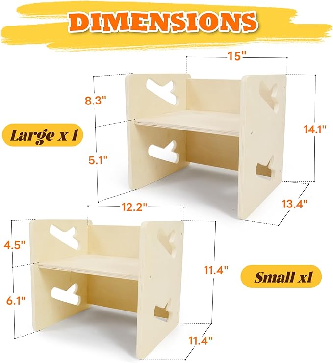 Montessori Weaning Table and Chair Solid Wooded Toddler Table and Chair Set Kids Montessori Furniture