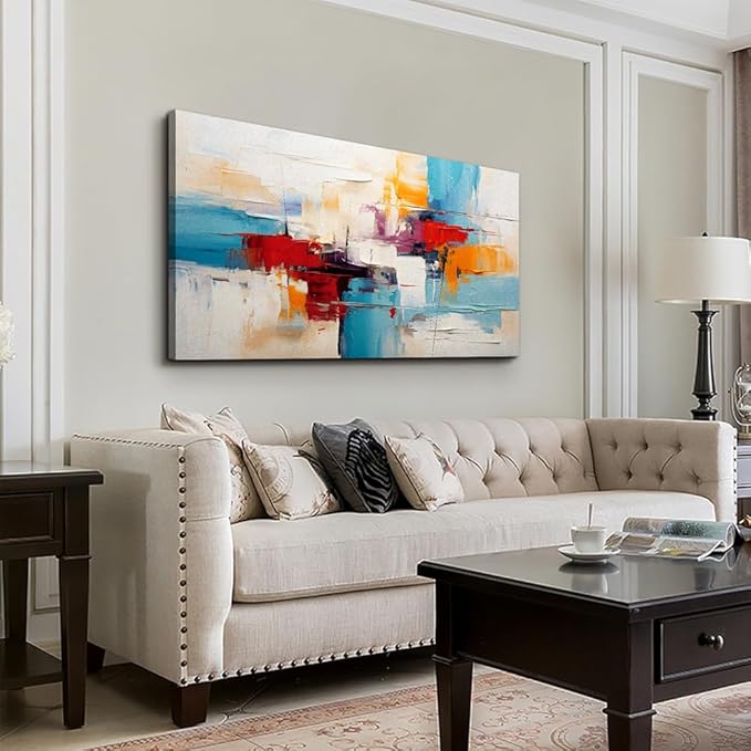hyidecorart Minimalism Abstract Wall Paintings Large Wall Art For Living Room Canvas Wall Decor For Bedroom Office Decorations Modern Wall Pictures Canvas Artwork Home Decor Poster Ready to Hang