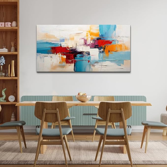 hyidecorart Minimalism Abstract Wall Paintings Large Wall Art For Living Room Canvas Wall Decor For Bedroom Office Decorations Modern Wall Pictures Canvas Artwork Home Decor Poster Ready to Hang