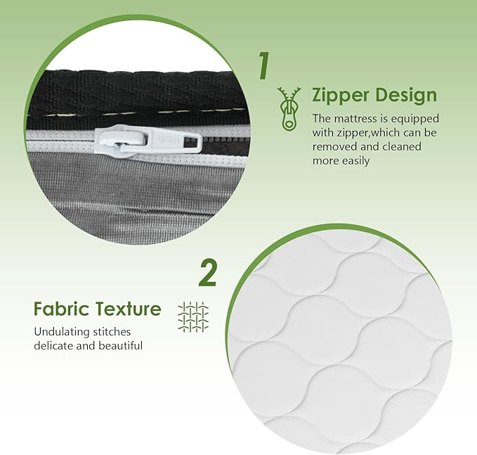 PayLessHere 8 Inch Mattress Medium Firm Spring Cool Sleep Pressure Relief Queen Size in a Box Fiberglass Free CertiPUR-US Certified Breathable Foams Mattress