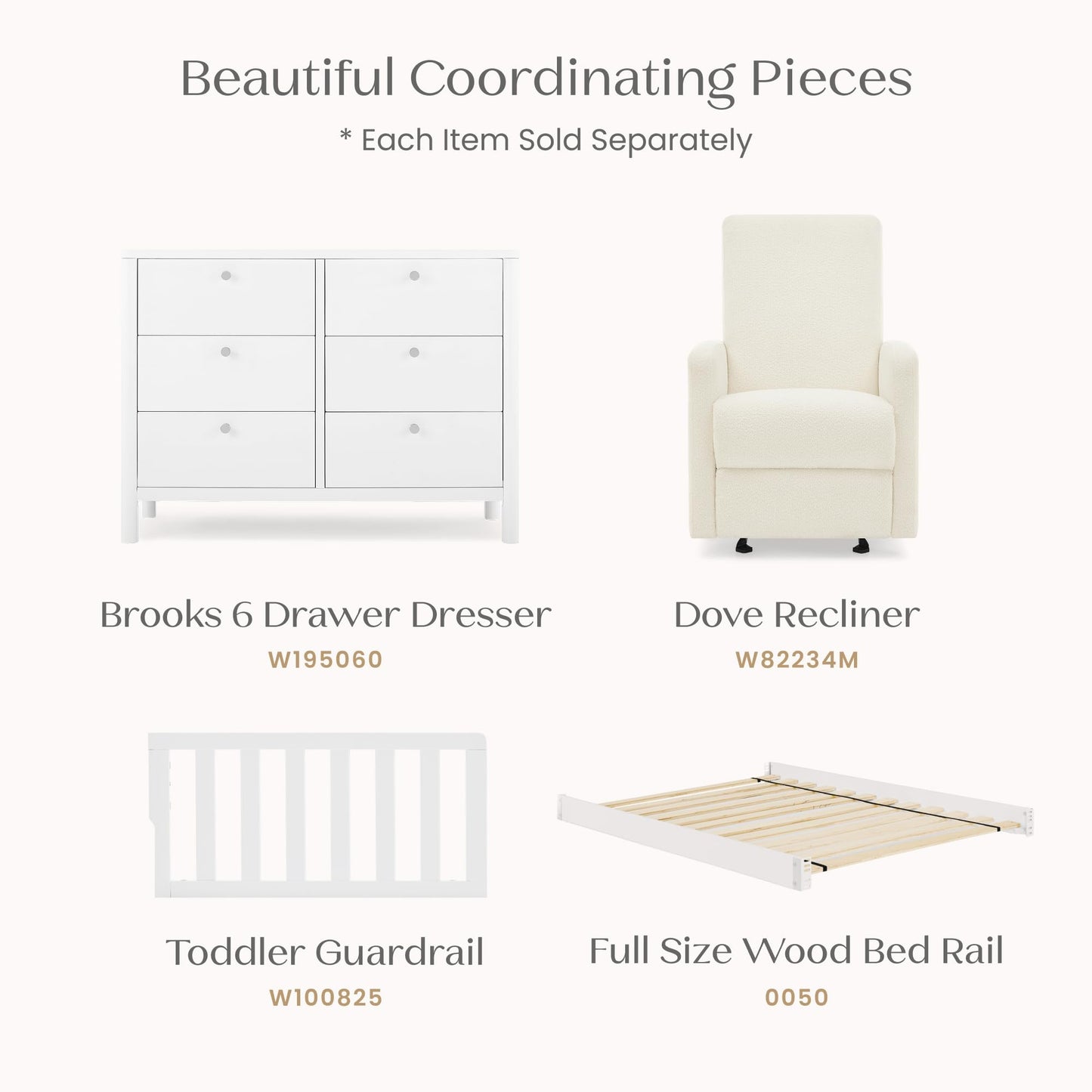 Delta Children Isabelle 6-in-1 Convertible Crib, Converts to Toddler Bed, Daybed, Sofa & Full Bed with/Without Footbaord, Greenguard Gold Certified, Mattress Heights, Bianca White
