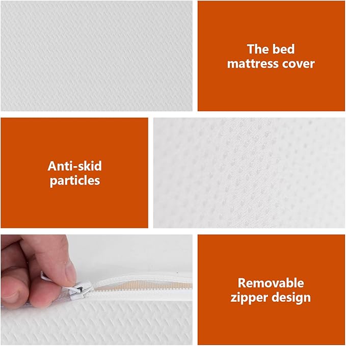 PayLessHere 5 Inch Gel Memory Foam Mattress Medium Firm Mattresses CertiPUR-US Certified Bed-in-a-Box Pressure Relieving Full Size,Fiberglass Free，White
