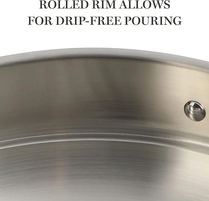 Martha Stewart Castelle 10 Piece Stainless Steel Cookware Set